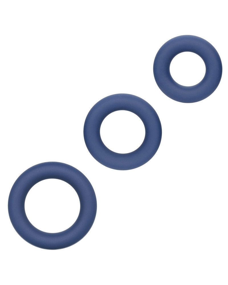 Lot de 3 Cockrings Link Up Bleus 