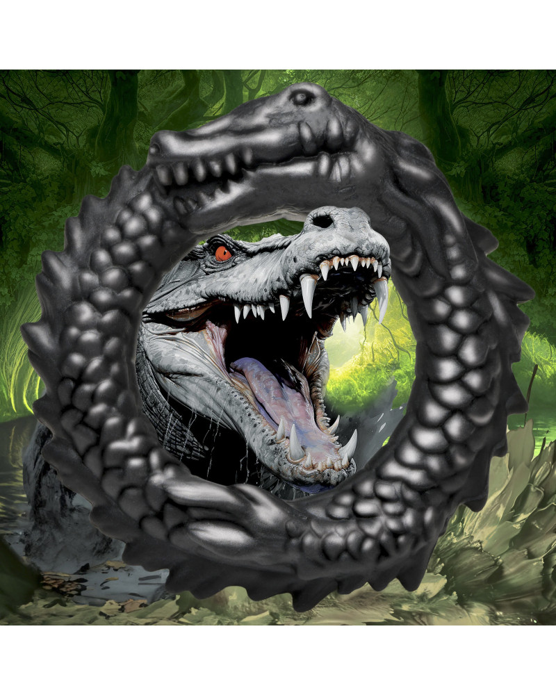 Cockring Black Caiman Noir 
