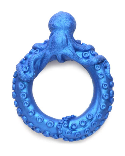 Cockring Poseidon's Octo-ring Bleu 