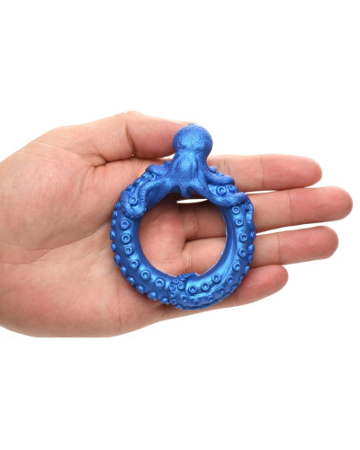 Cockring Poseidon's Octo-ring Bleu 