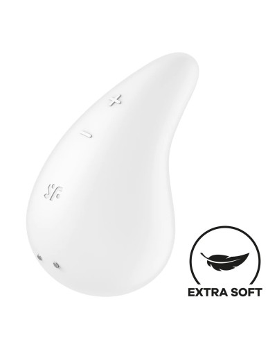 Stimulateur de Clitoris Dew Drop Blanc 