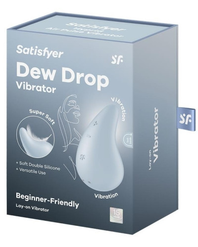 Stimulateur de Clitoris Dew Drop Bleu 