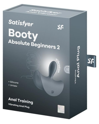 Plug Anal Vibrant Booty Absolute 2 Gris 
