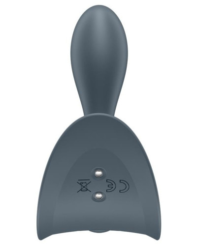 Plug Anal Vibrant Booty Absolute 2 Gris 