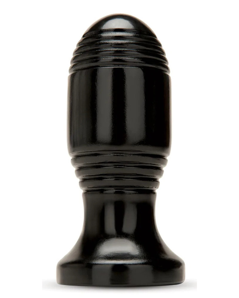 Plug Ribbed Plug 10.5 x 5 cm Noir 