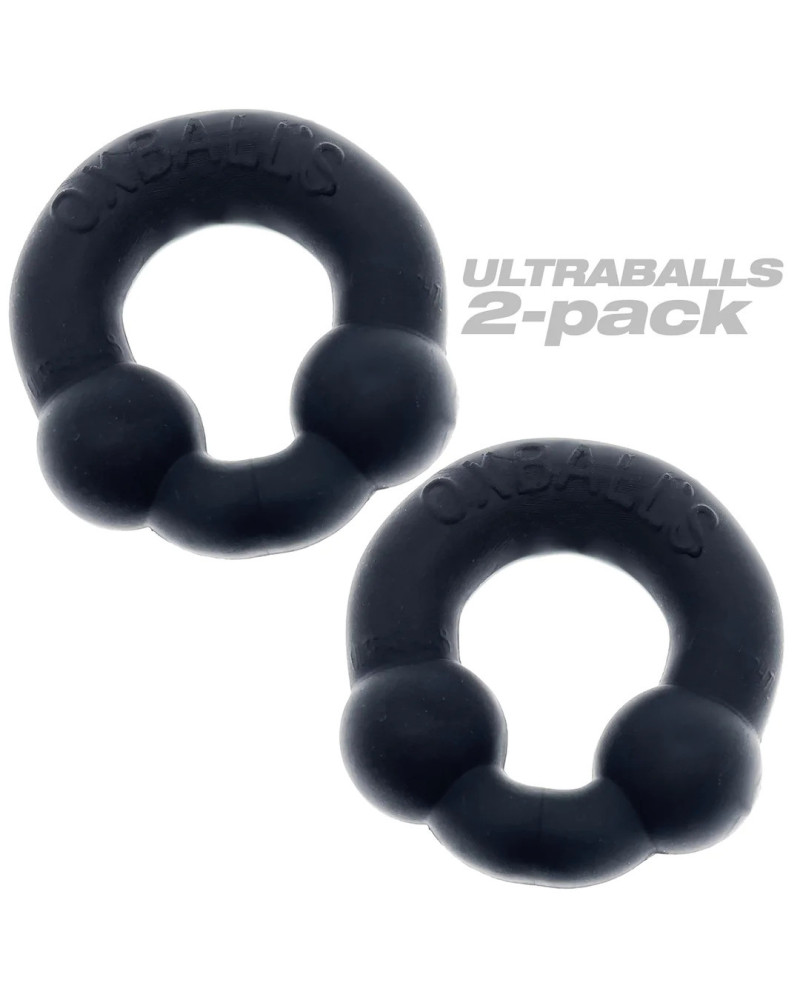 Pack Cockrings Ultraballs Noirs 