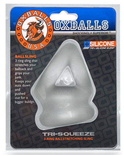 Ballstretcher Tri Squeeze Transparent 
