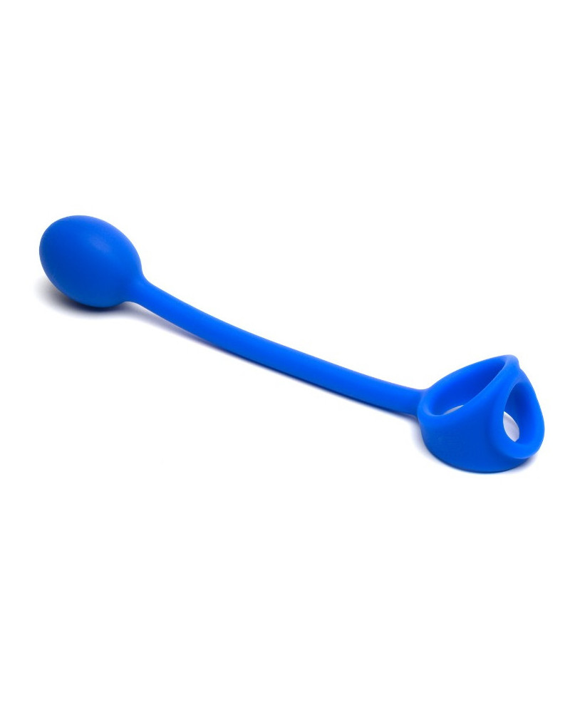 Ballstretcher Plug Thunder Asslock 6 x 4.5 cm Bleu 