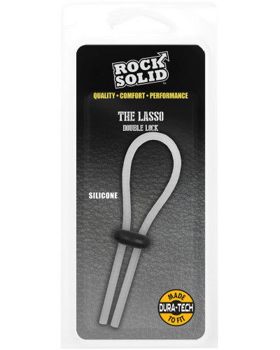 Cockring Lasso Double Blanc 