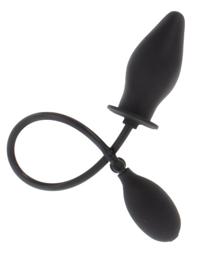 Plug gonflable Butt Advanced 12 x 4.5 cm Noir 