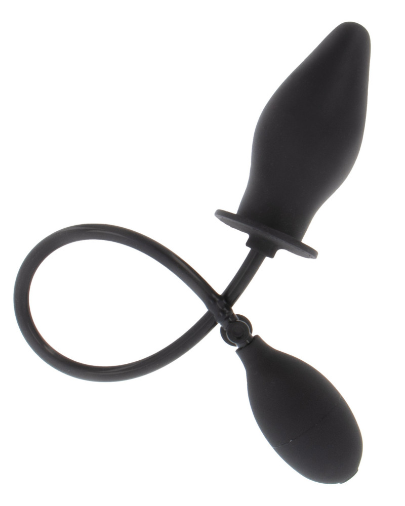 Plug gonflable Butt Advanced 12 x 4.5 cm Noir 