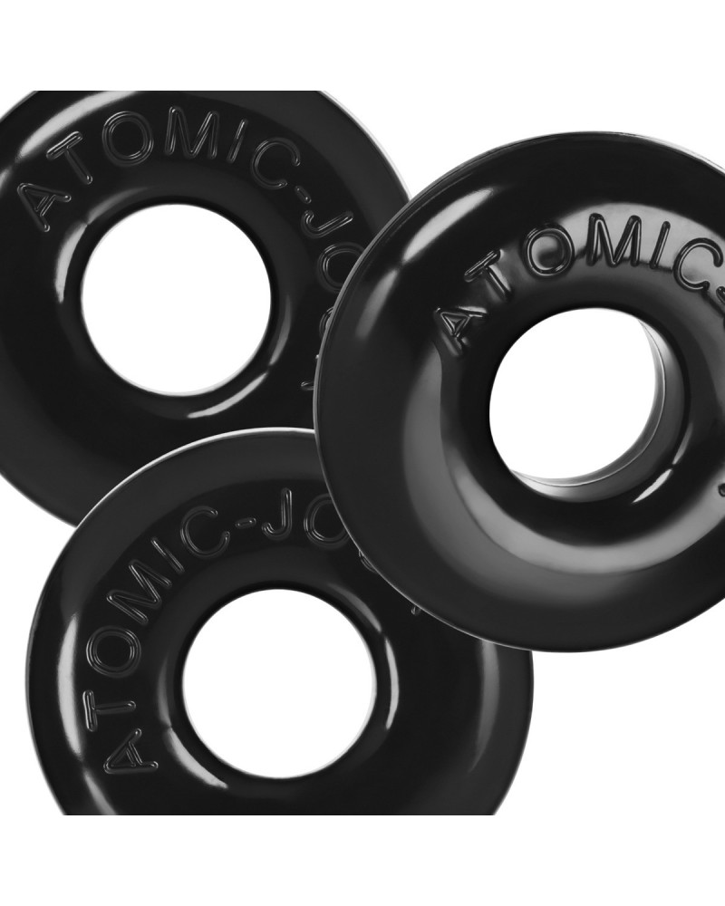 Lot de 3 Cokrings Ringer Max 20 mm Noirs 