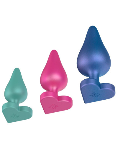 Kit de 3 Plugs en silicone Luster 