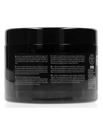Lubrifiant Aspect Sperme Fist It 500 ml - Pot noir 
