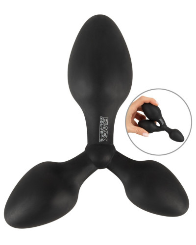 Plug anal Triple Trainer Noir 