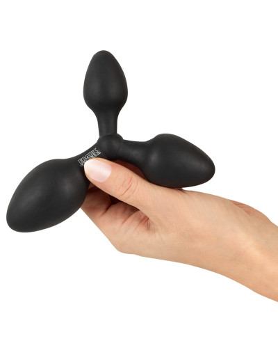 Plug anal Triple Trainer Noir 