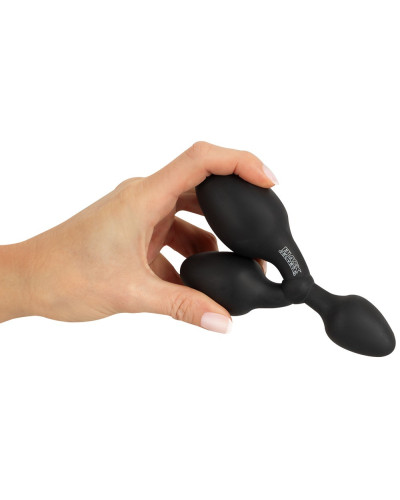 Plug anal Triple Trainer Noir 