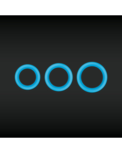Cockring Fluo Firefly Bleu Couleur principale:Bleu