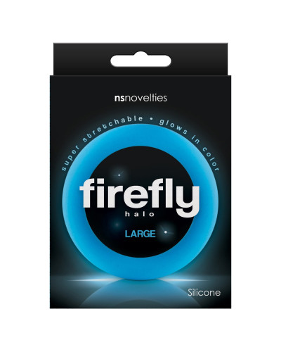 Cockring Fluo Firefly Bleu Couleur principale:Bleu