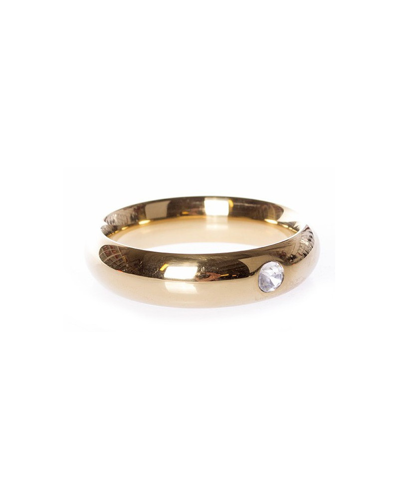 Cockring Round Gold 