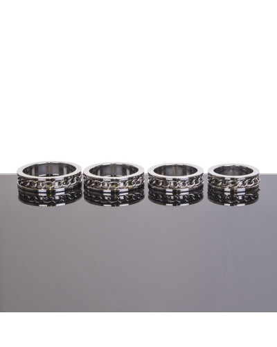 Cockring LINK INLAY Brillant 