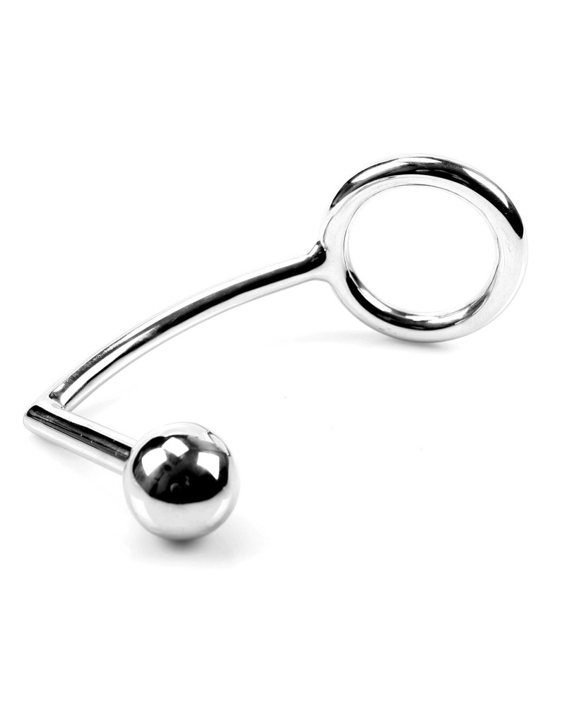 Cockring avec Plug boule 3cm 