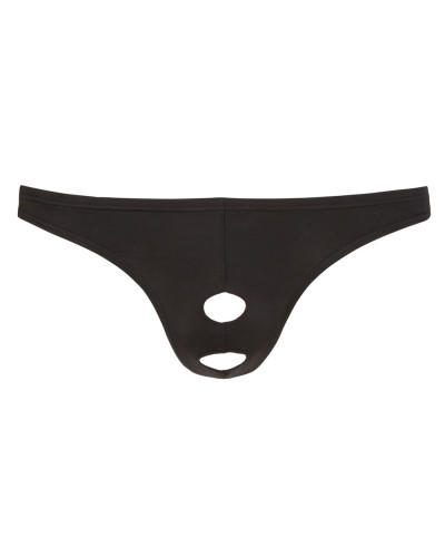 String DOUBLE HOLE Noir  Couleur principale:Noir
