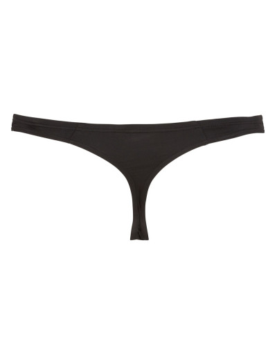 String DOUBLE HOLE Noir  Couleur principale:Noir