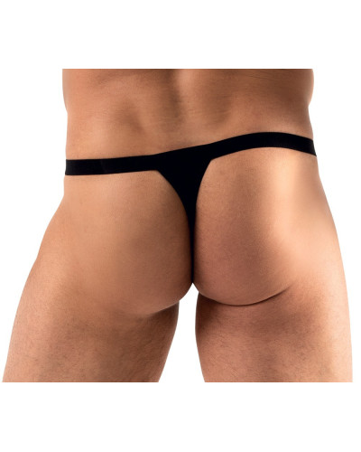 String avec strass brillants ARTEMIS Noir  Couleur principale:Noir