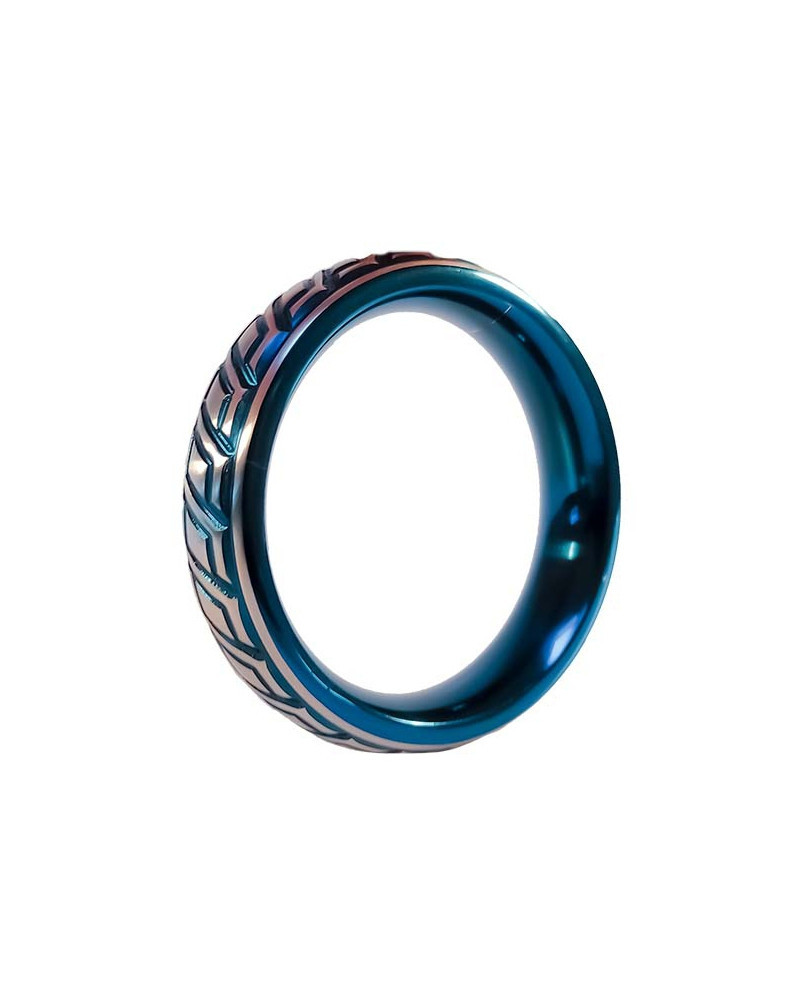 Cockring en métal Blue Wave 