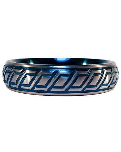 Cockring en métal Blue Wave 