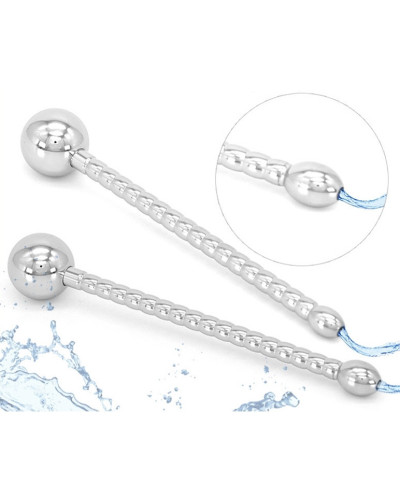 Plug d'urètre percé Long Ball 10cm 