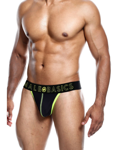String NEON MaleBasics Noir-Jaune  Couleur principale:Noir Couleur secondaire:Jaune