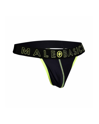 String NEON MaleBasics Noir-Jaune  Couleur principale:Noir Couleur secondaire:Jaune
