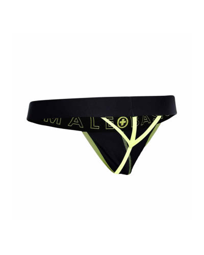 String NEON MaleBasics Noir-Jaune  Couleur principale:Noir Couleur secondaire:Jaune
