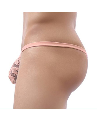 String Dentelle Osta Rose  Couleur principale:Rose