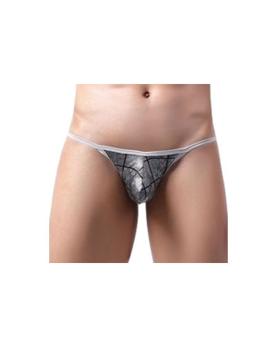 String sexy Disco Night Argenté  Couleur principale:Gris