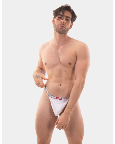 Rib Thong Proud Boy Blanc  Couleur principale:Blanc