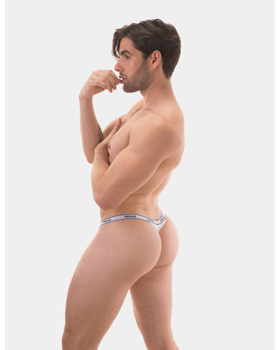 Rib Thong Proud Boy Blanc  Couleur principale:Blanc