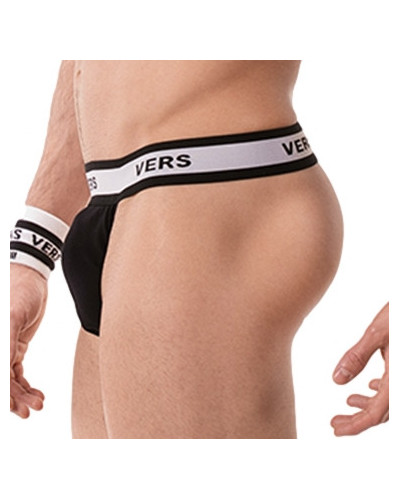 String Cache-sexe Vers Noir  Couleur principale:Noir