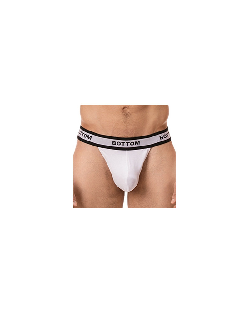 String Cache-sexe Bottom Blanc  Couleur principale:Blanc