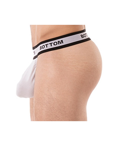 String Cache-sexe Bottom Blanc  Couleur principale:Blanc