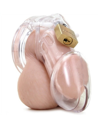 Cage de chasteté Transparente 