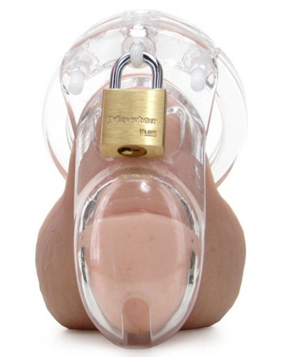 Cage de chasteté Transparente 
