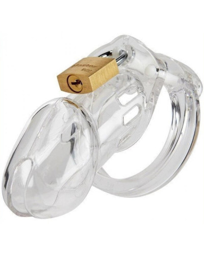 Cage de chasteté Transparente 