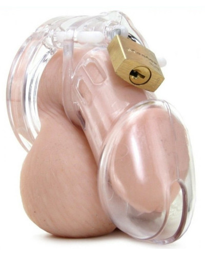 Cage de chasteté Transparente 