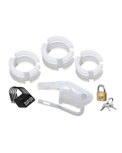 Cage de chasteté Silicone Clear 
