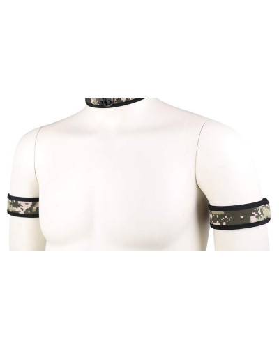 Brassards PUPPY Néoprène Camouflage 