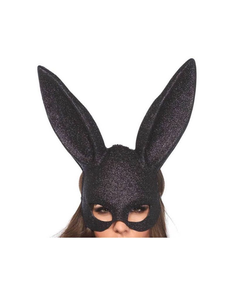 Masque Rabbit - Noir Pailleté 