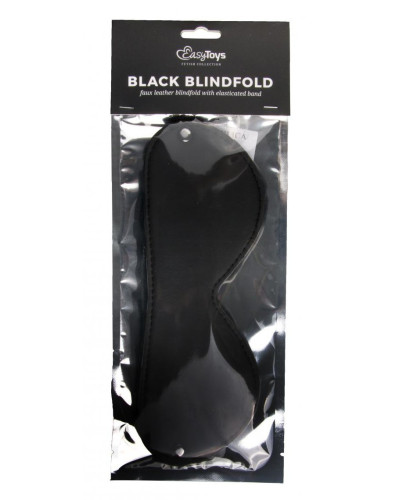 Masque Satin Blindfold noir 